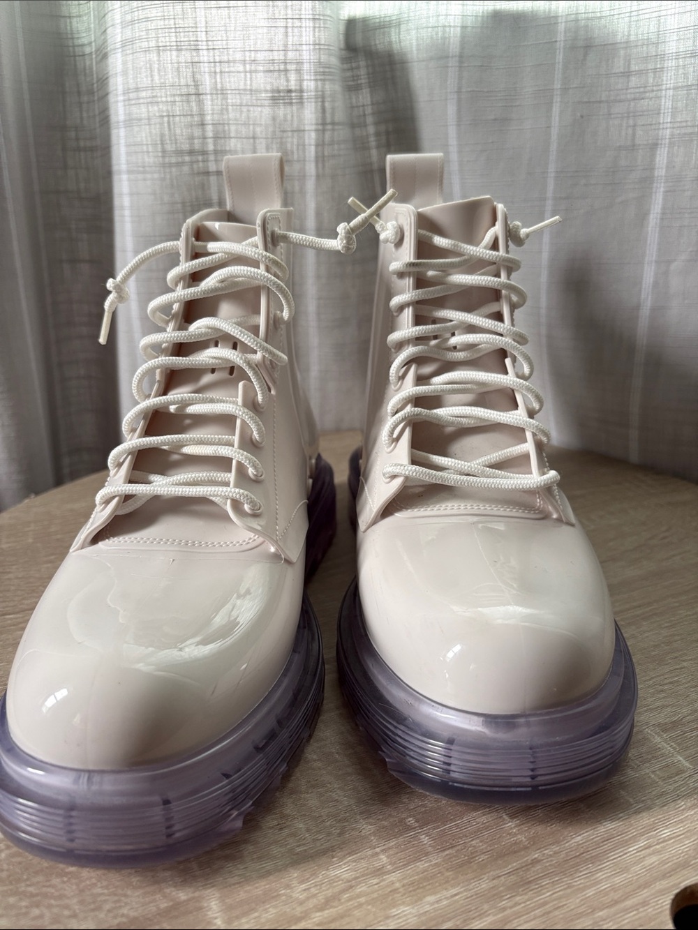 Melissa Coturno White Boots